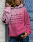Women's Waymaker Miracle Worker Promise Keeper Light in the Darkness My God Print Casual Hoodie