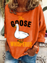 Goose Geese Whisperer Casual Sweatshirt