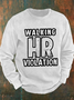 Walking Hr Violation Men's Casual Sweatshirt