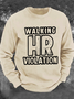Walking Hr Violation Men's Casual Sweatshirt