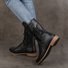Plain Suede Autumn Riding Boots