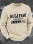 Huge Fart Loading Men's Casual Sweatshirt