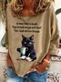 At Times I think To MyselfDrop The Book And Get Stuff Done!Then, I Laugh And Turn The Page Sarcastic Casual Sweatshirt
