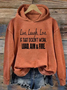 Live Laugh Love If That Doesn't Work Load Aim Fire Hoodie