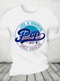 Retro Pops Like A Grandpa Only Cooler Cotton T-Shirt