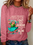 I Never Dreamed I’d Grow Up To Be A Crazy Old Grandma Casual Long Sleeve Shirt