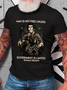 Man Is Not Free Unless Government Is Limited Cotton T-Shirt