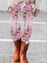 Floral Print Leggings