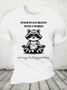 Inner Peace Begins With 4 Words Cotton T-Shirt