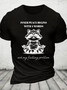 Inner Peace Begins With 4 Words Cotton T-Shirt