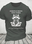 Inner Peace Begins With 4 Words Cotton T-Shirt