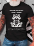 Inner Peace Begins With 4 Words Cotton T-Shirt