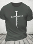 Faith Cross Cotton T-Shirt