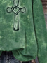 Women's Faith St. Patrick's Day Casual Crew Neck Loose Sweatshirt
