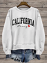 Women's California Strong Print Sweatshirt