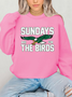 Philadelphia Football Sweatshirt,Sundays are for the Birds,Bird Gang Football sunday,Philadelphia Eagls Sweatshirt