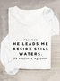 Christian Tshirts Women Bible Study God Shirt Jesus Tshirt Christian Mom Casual Long Sleeve Shirt