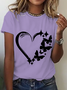 Butterfly Love Cotton T-Shirt