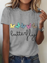 Buttery Fly Cotton T-Shirt