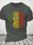 Black History Honoring The Past Inspiring The Futu Cotton T-Shirt