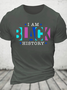 I Am Black History Cotton T-Shirt