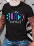 I Am Black History Cotton T-Shirt
