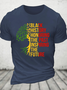 Black History Honoring The Past Inspiring The Futu Cotton T-Shirt