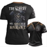 Men's Casual Henley Short Sleeve T-Shirt-Old Man: Treachery