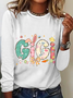 Easter Gigi Casual Long Sleeve Shirt