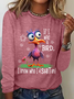 Funny Sarcastic If I Was A Bird I Know Who I'd Shit On Casual Long Sleeve Shirt