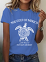 Gulf Of Mexico Until The End Stay Salty And Resist Cotton T-Shirt