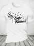 Scatter Kindness Wildflowers Cotton T-Shirt