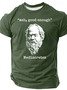 Vintage Mediocrates Meh Good Enough Sarcasm Cotton T-Shirt