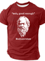 Vintage Mediocrates Meh Good Enough Sarcasm Cotton T-Shirt