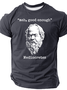 Vintage Mediocrates Meh Good Enough Sarcasm Cotton T-Shirt
