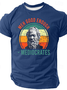 Meh Good Enough Mediocrates Sarcastic Retro Cotton T-Shirt