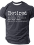 Fun Retirement Programming Cotton T-Shirt