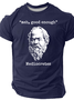 Vintage Mediocrates Meh Good Enough Sarcasm Cotton T-Shirt