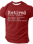 Fun Retirement Programming Cotton T-Shirt