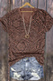 Casual V Neck Regular Fit T-Shirt