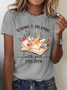 Reading Is Dreaming With Your Eyes Open Cotton T-Shirt