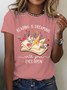 Reading Is Dreaming With Your Eyes Open Cotton T-Shirt