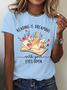 Reading Is Dreaming With Your Eyes Open Cotton T-Shirt