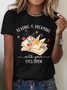 Reading Is Dreaming With Your Eyes Open Cotton T-Shirt