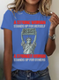 A Strong Woman Cotton T-Shirt