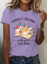 Reading Is Dreaming With Your Eyes Open Cotton T-Shirt
