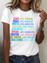 Celebrating Strong Women Cotton T-Shirt