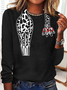 Funny Sarcastic Zoo Giraffe Casual Long Sleeve Shirt
