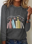 Its A Good Day To Read A Book Casual Long Sleeve Shirt