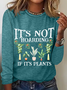 It Is Not Hoarding If It Is Plants Casual Long Sleeve Shirt
